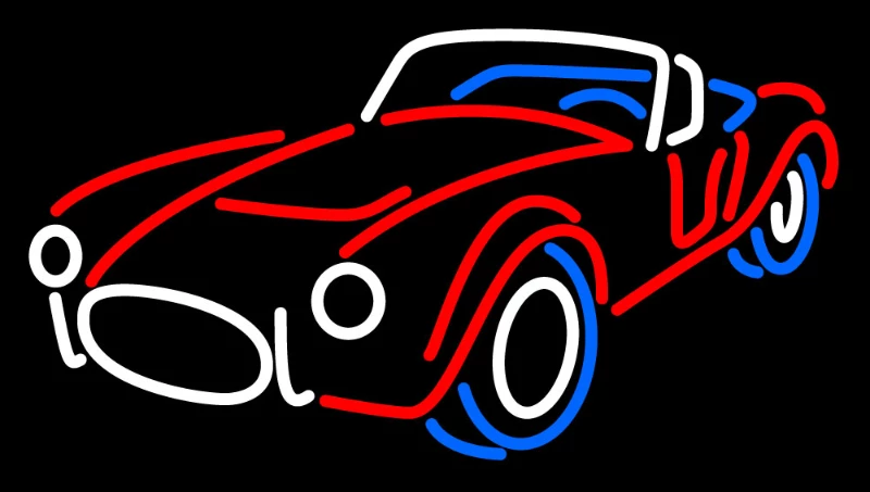 1968 Cobra 427 Car Neon Sign